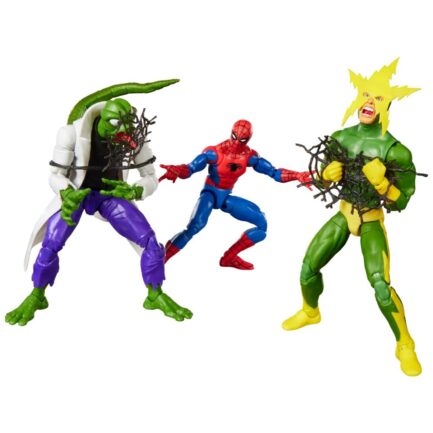 Marvel Legends Series 3-Pack Spiderman, Marvel's Lizard and Marvel's Electro Action Figures Hasbro Exclusive SDCC 2026 Limited Edition
