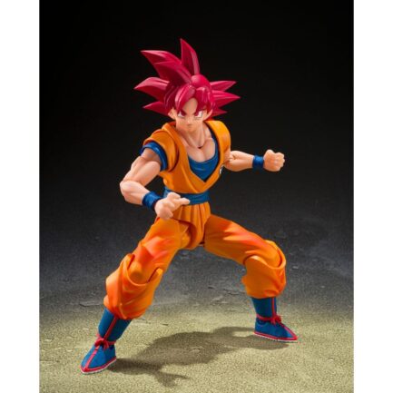 Dragon Ball Super S.H.Figuarts Action Figure Super Saiyan God Son Goku(God Aura) 15 cm