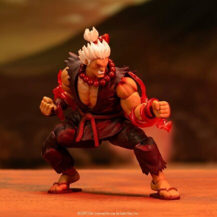 Ultra Street Fighter II: The Final Challengers Action Figure 1/12 Akuma Deluxe 15 cm