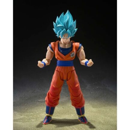Dragon Ball Super S.H.Figuarts Action Figure Super Saiyan God Super Son Goku (Blue Power Transcending Limits) 15 cm
