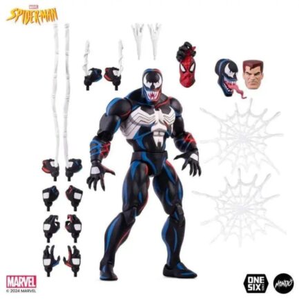 Spiderman: The Animated Series Action Figure 1/6 Venom 30 cm LIMITED EDITION (1500 pz)EXCLUSIVE