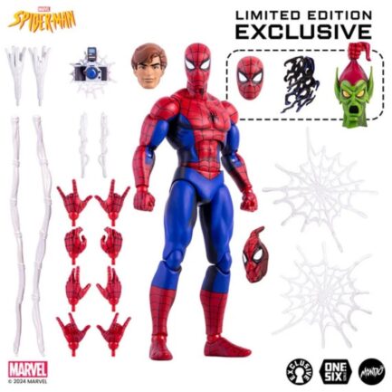 Spiderman: The Animated Series Action Figure 1/6 Spider-Man 30 cm LIMITED EDITION (1500 pz)EXCLUSIVE