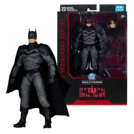 DC Multiverse Action Figure Batman (The Batman) Deluxe Theatrical Edition 18 cm